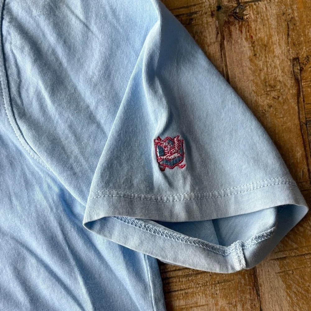 13 Draddy Light Blue Boys Polo Shirt size 12